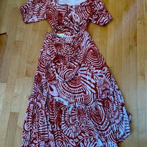 Anthropologie skirt and top set